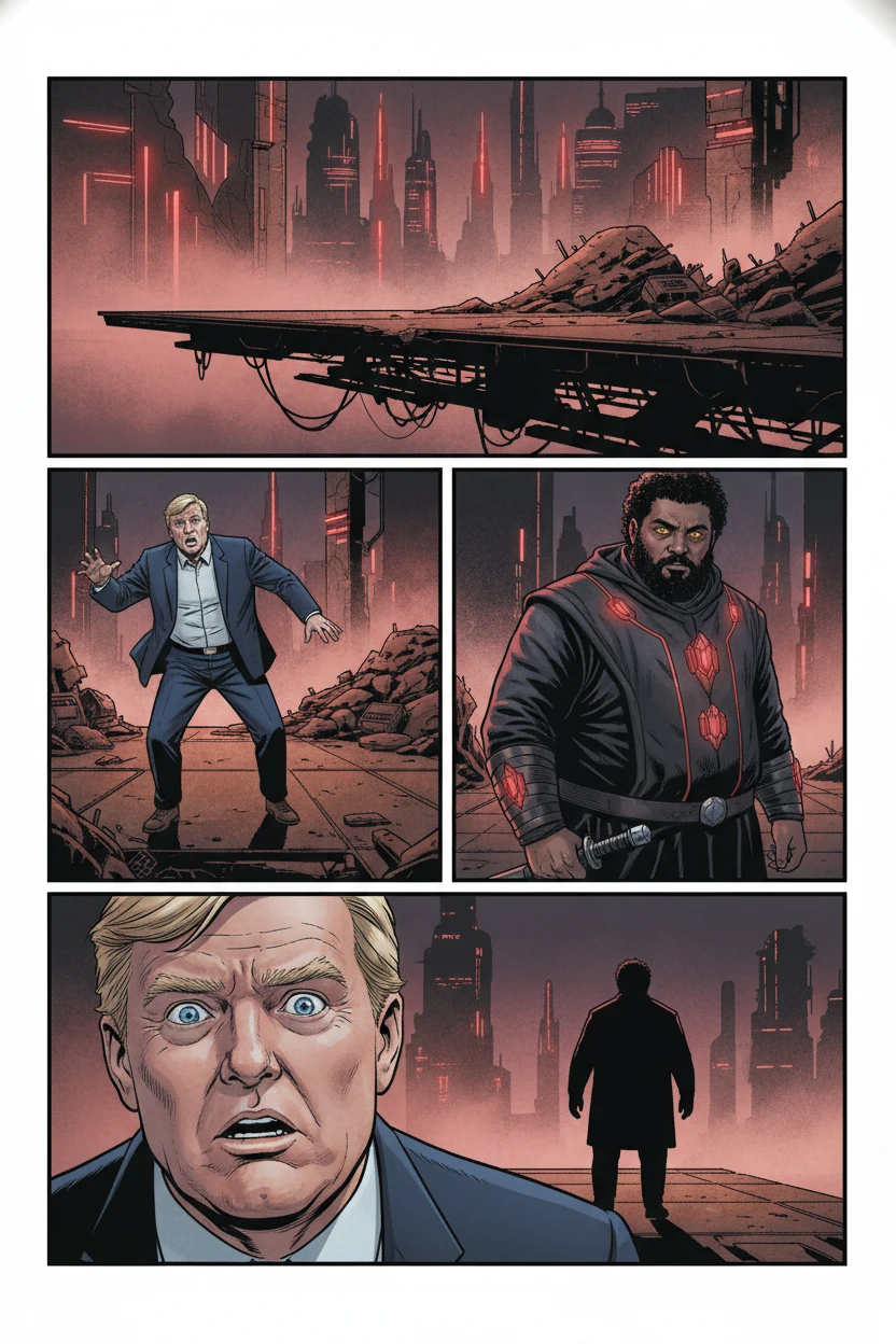 L'Affrontement aux Bas-Niveaux de Coruscant — Plateforme d'Atterrissage des Bas-Niveaux - Page 1