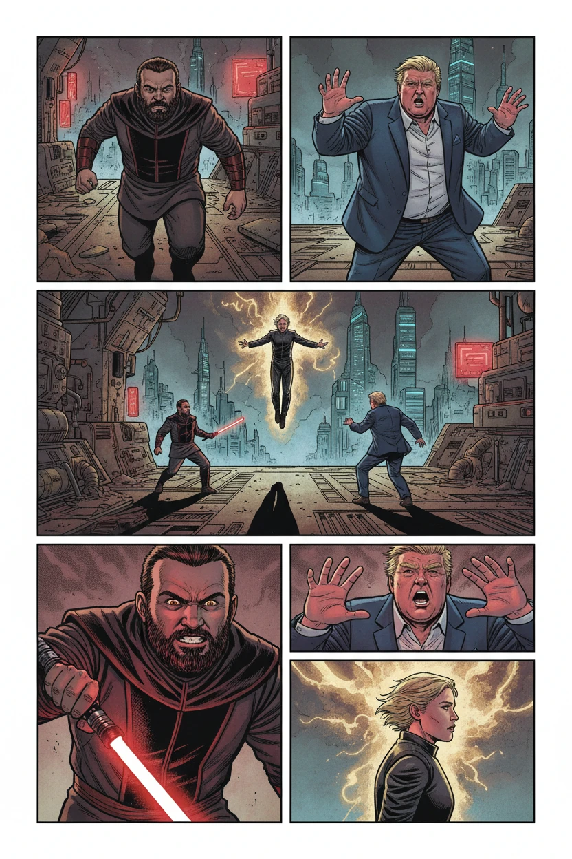 L'Affrontement aux Bas-Niveaux de Coruscant — Plateforme d'Atterrissage des Bas-Niveaux - Page 2