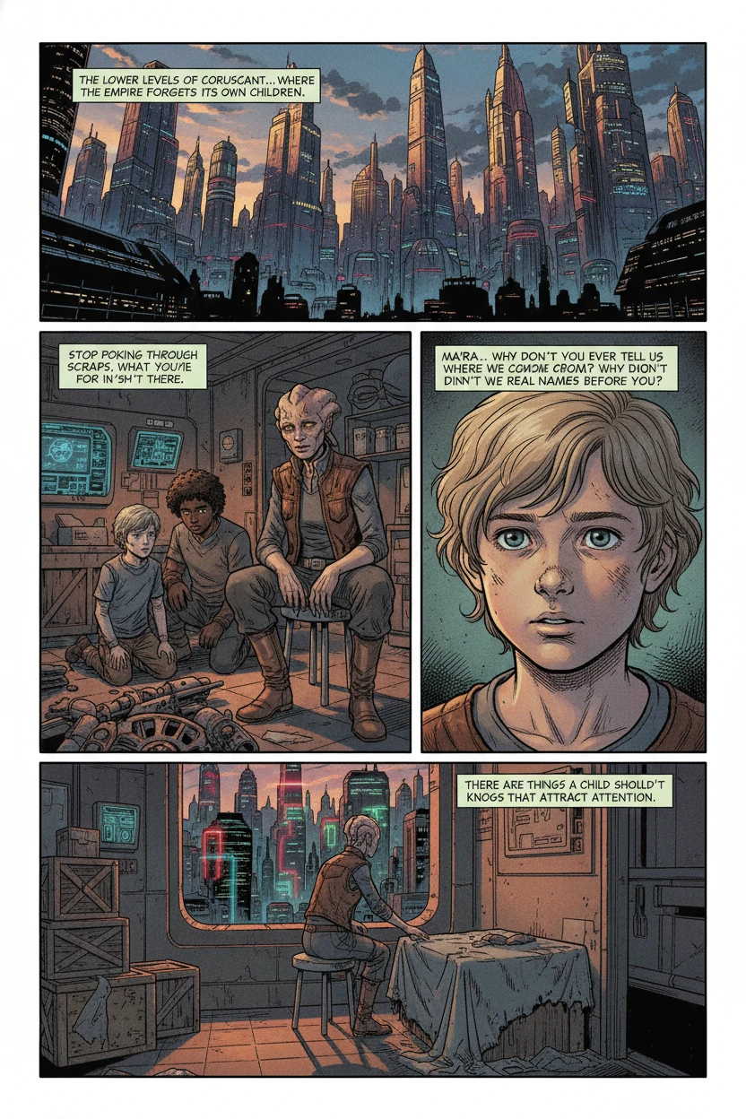 Les Orphelins de la 94 — Le Repaire de Ma'ra - Page 1