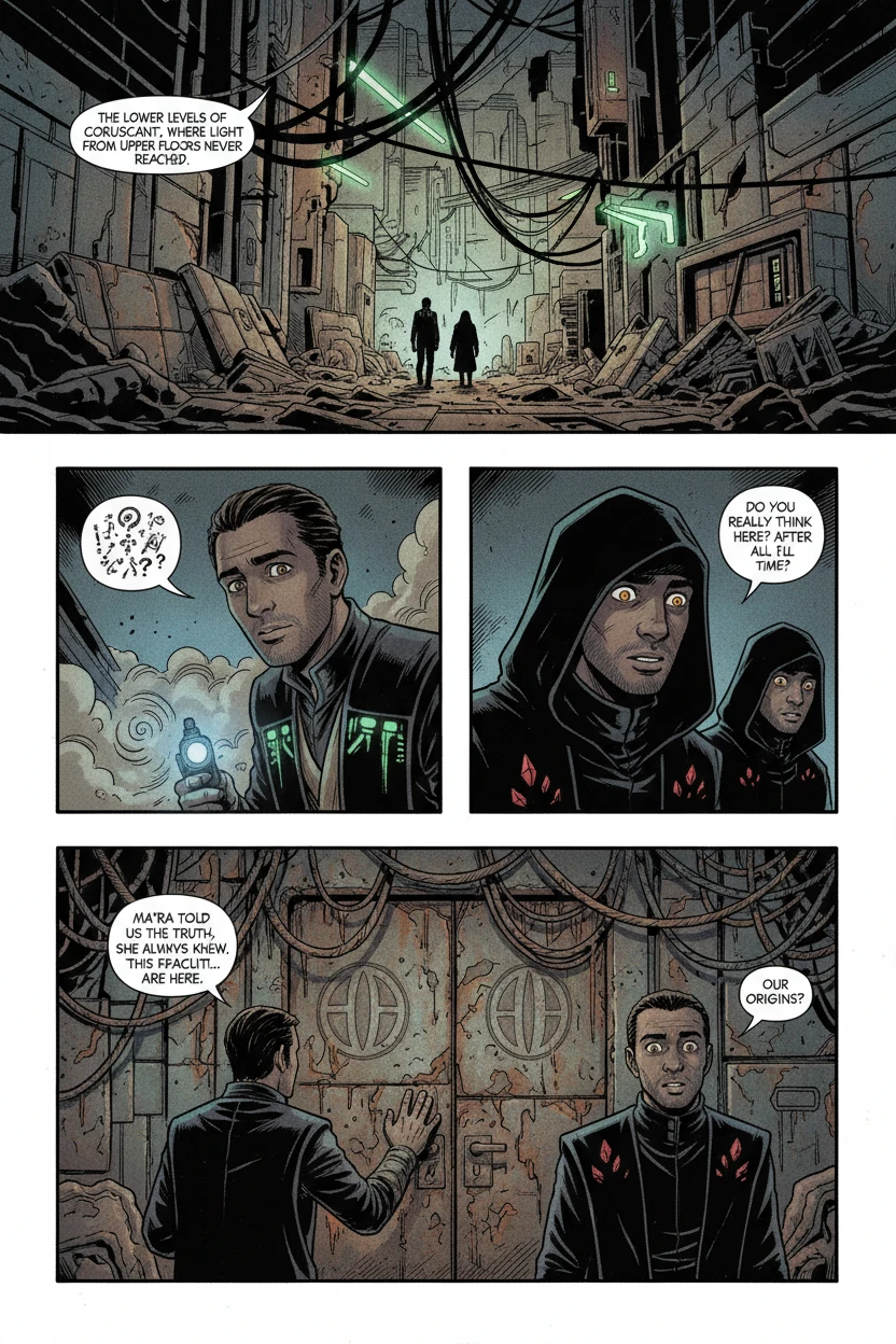 Les Orphelins de la 94 — Le Vieux Refuge Jedi Abandonné - Page 1