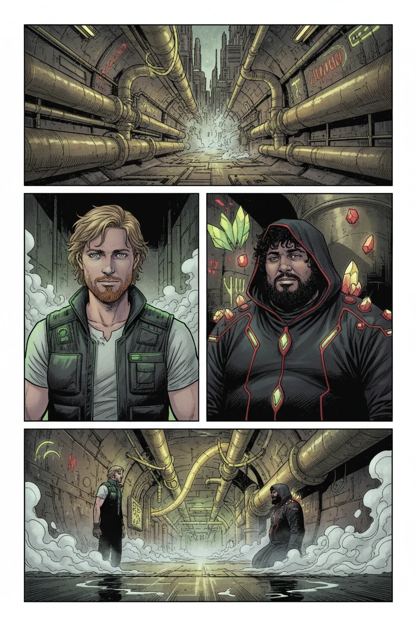 Deux Chemins, Deux Lumières — Les Tunnels de Maintenance - Page 1