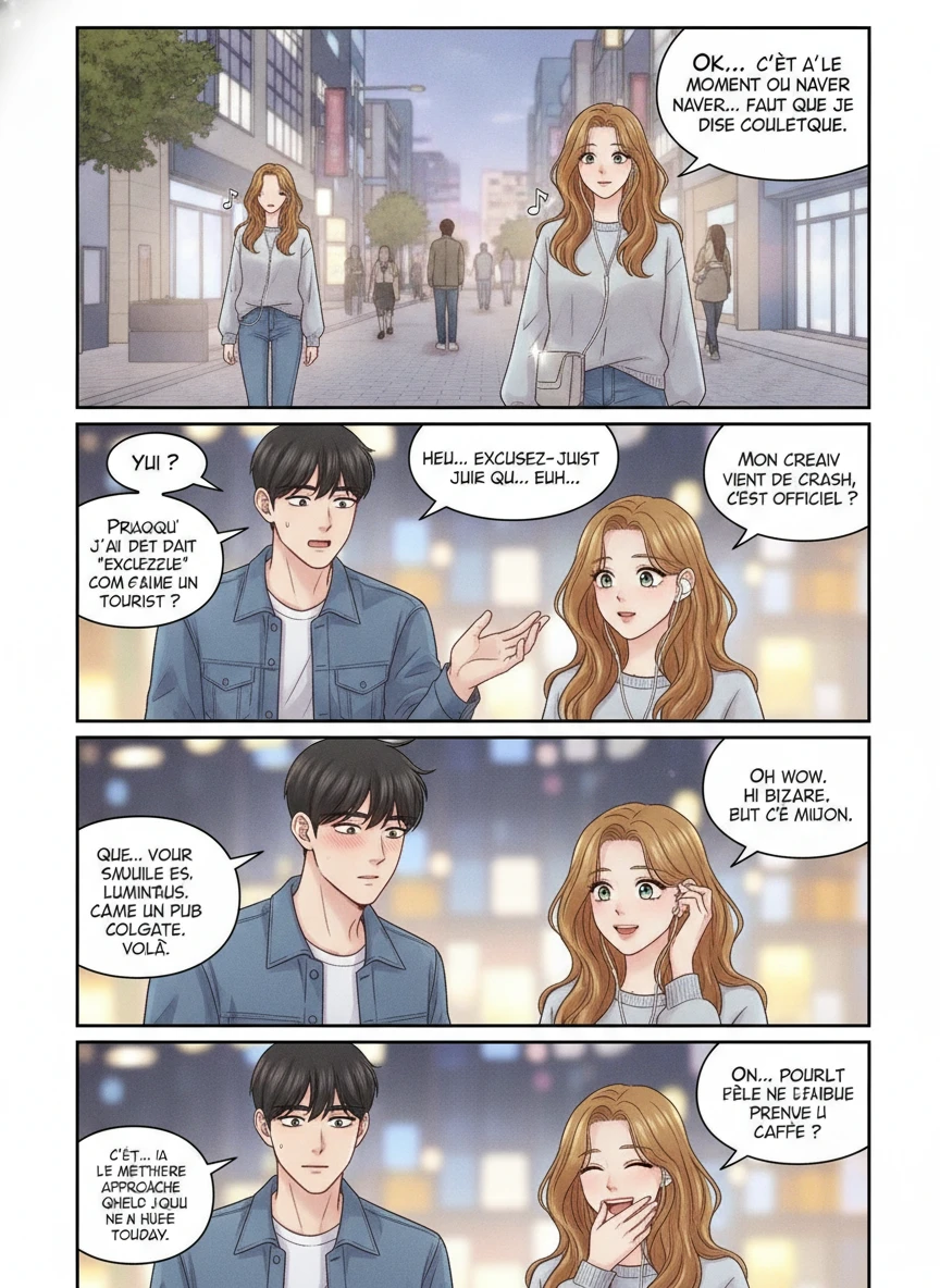 Webtoon coréen