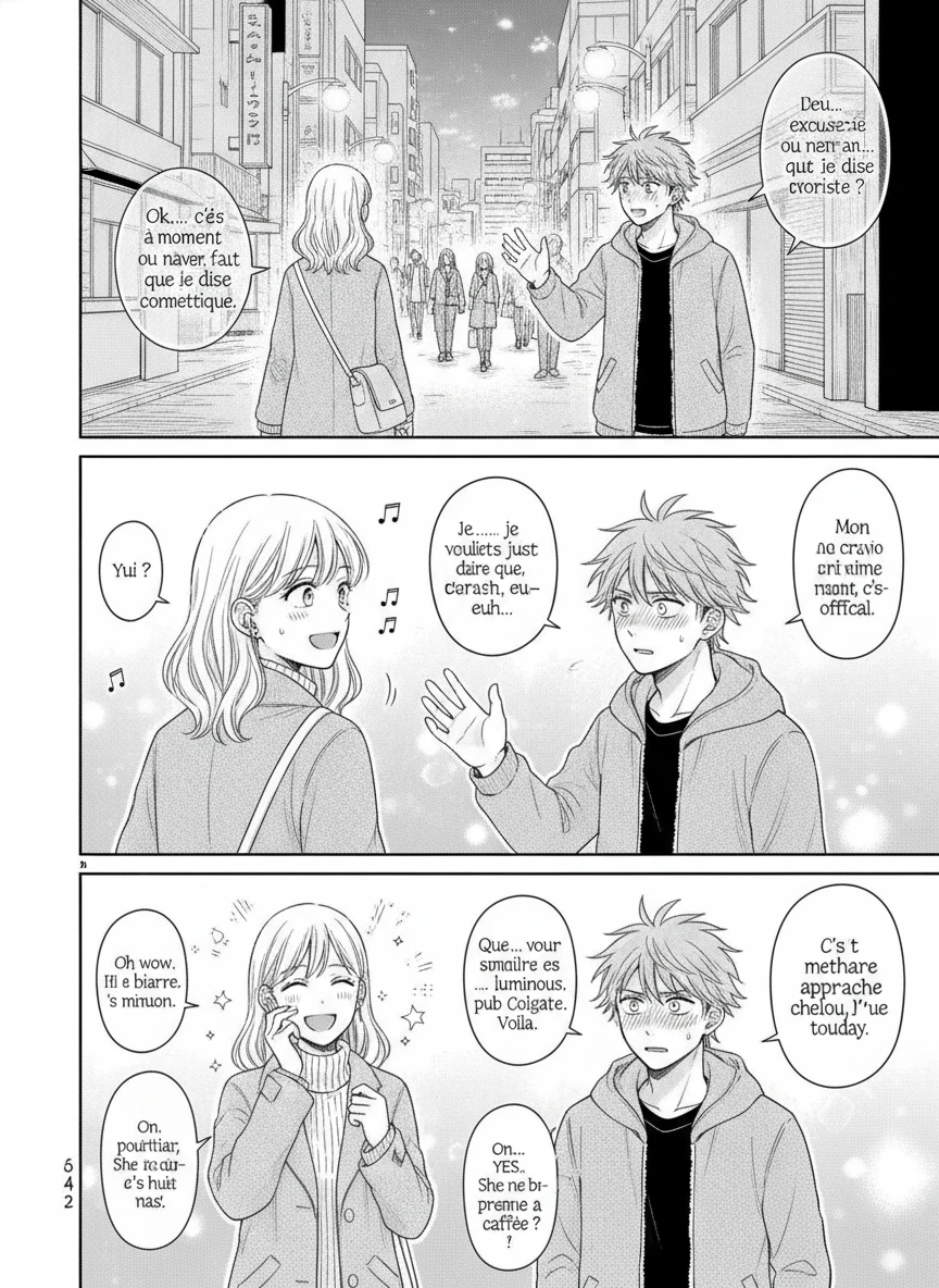 Manga noir et blanc